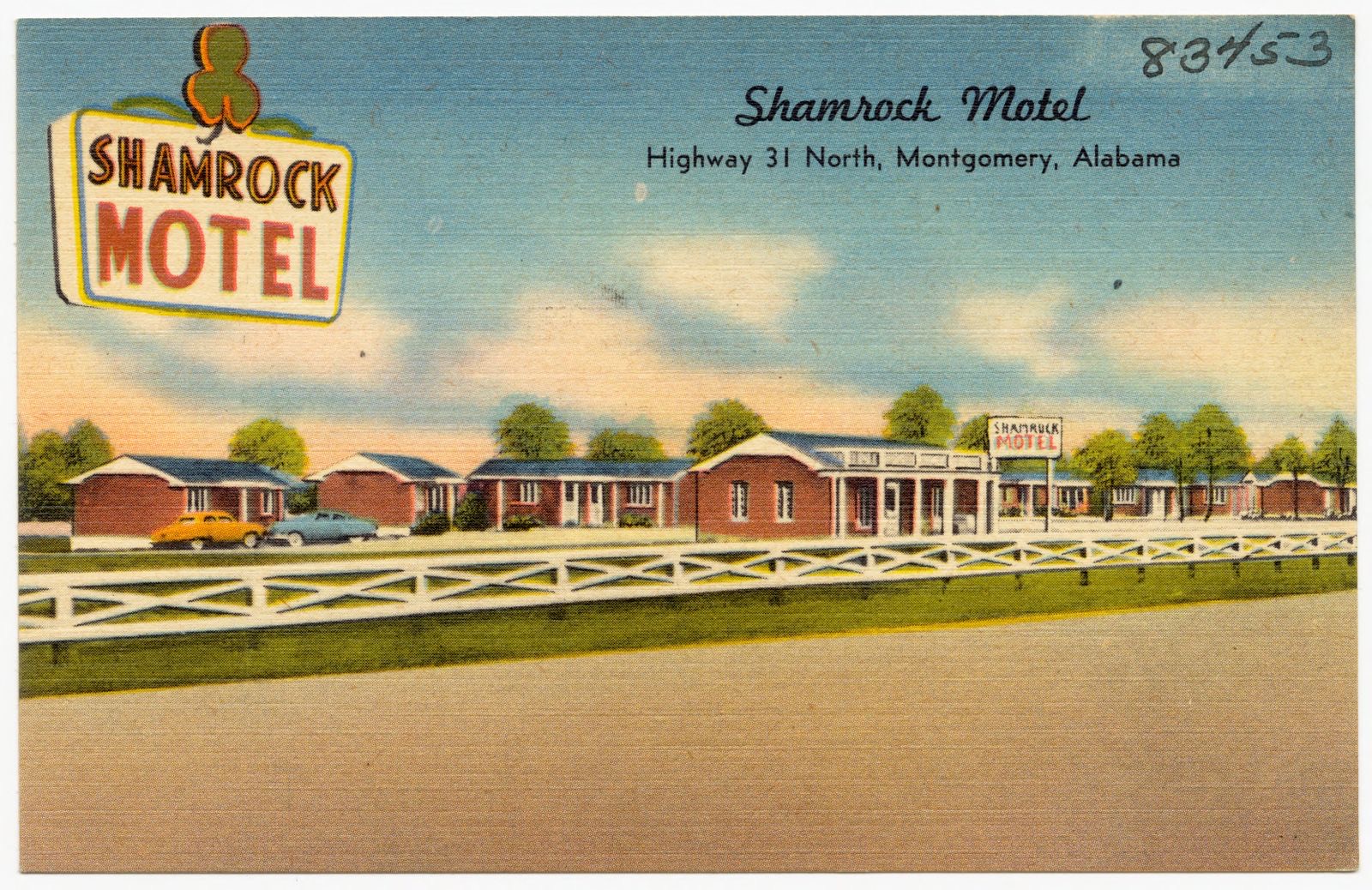 Shamrock Motel, Boston Public Library - undated