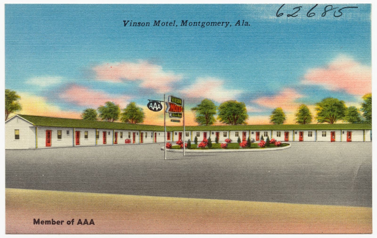 Vinson Motel, Montgomery, Ala., Boston Public Library - undated