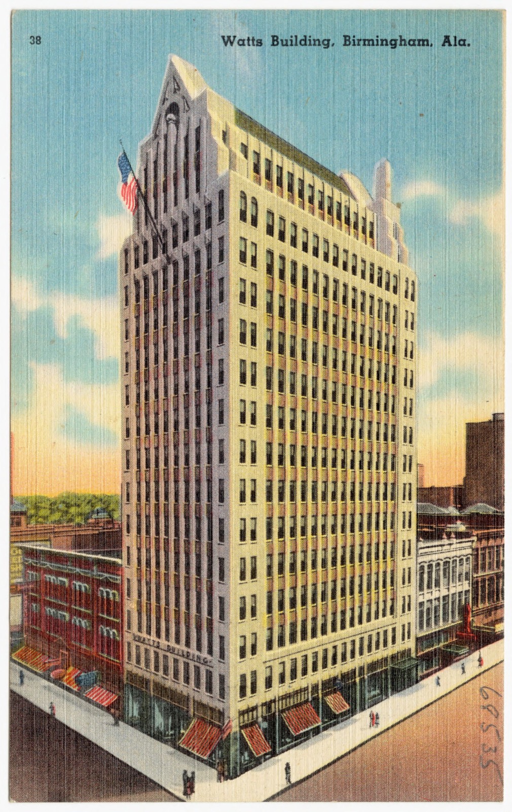 Watts Building, Birmingham, Ala., Boston Public Library - undated