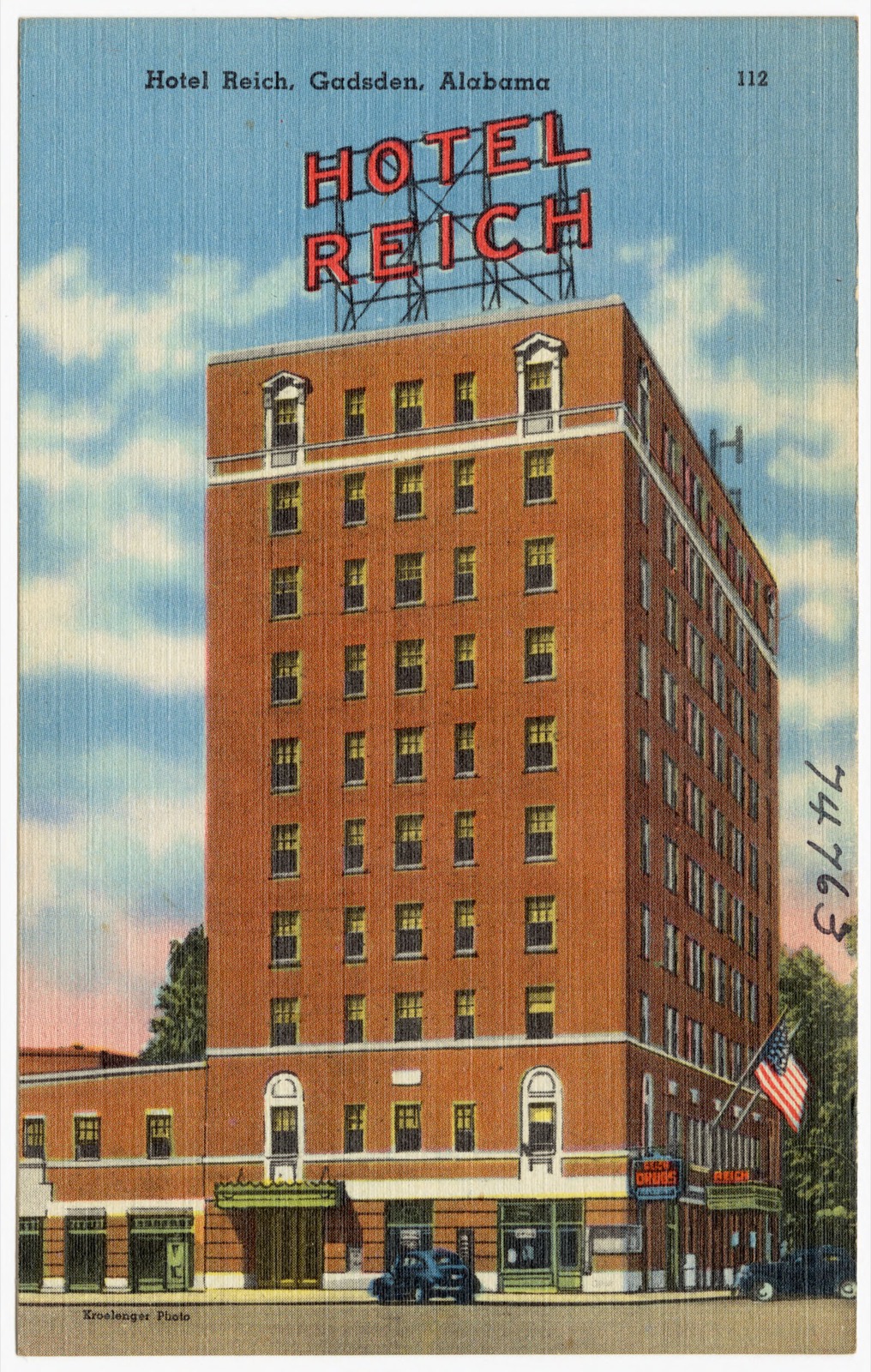 Hotel Reich, Gadsden, Ala., Boston Public Library - undated