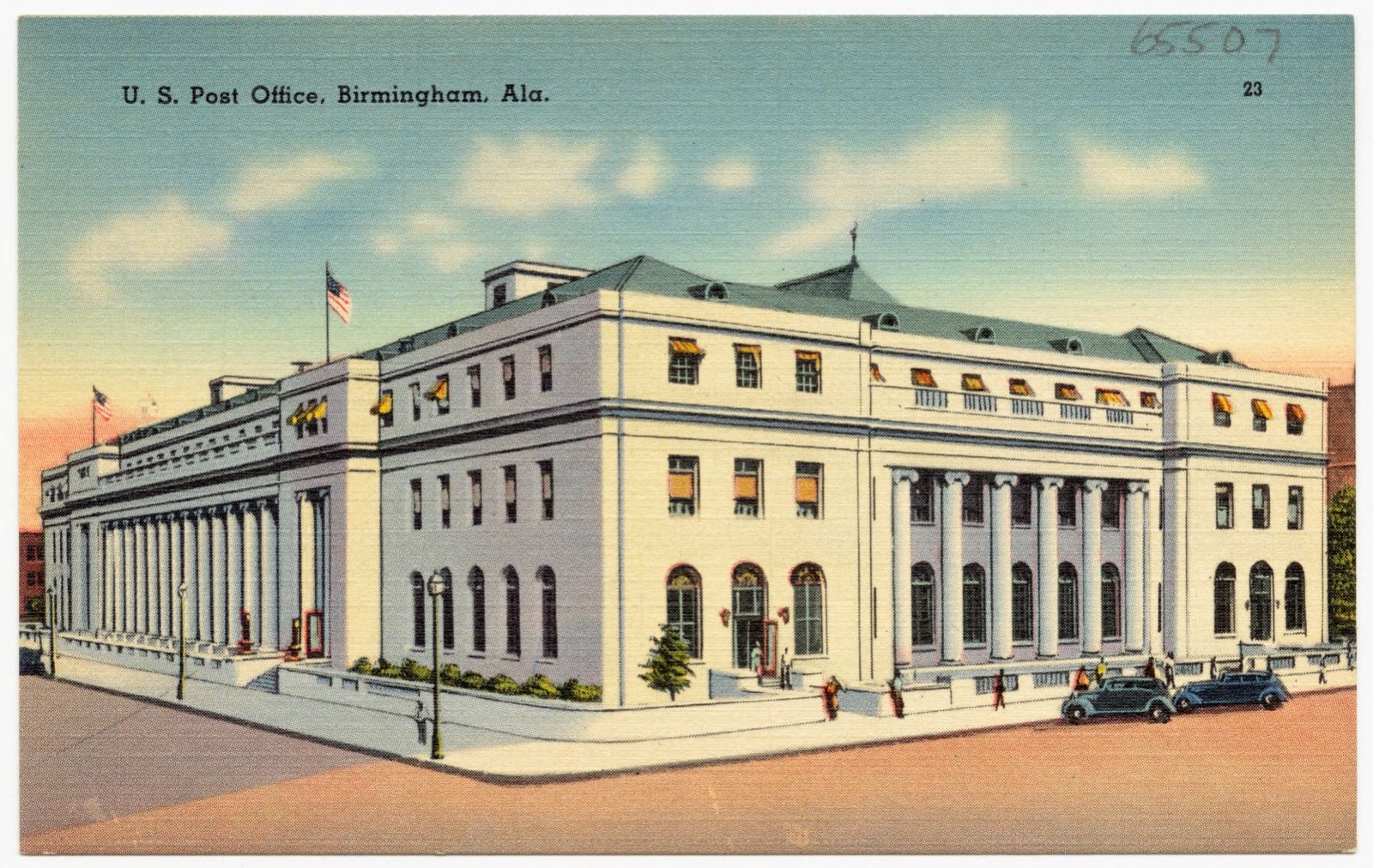 U.S. Post Office, Birmingham, Ala., Boston Public Library - undated