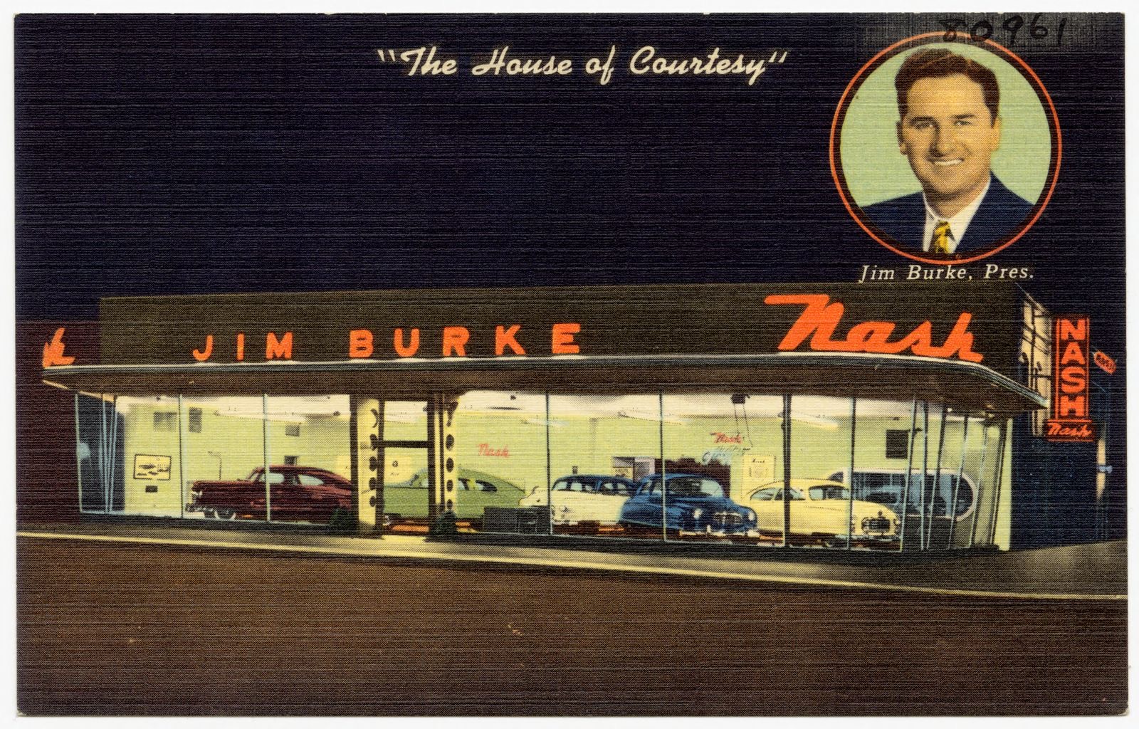 "The House of Courtesy," Jim Burke Nash, Inc., Boston Public Library - undated