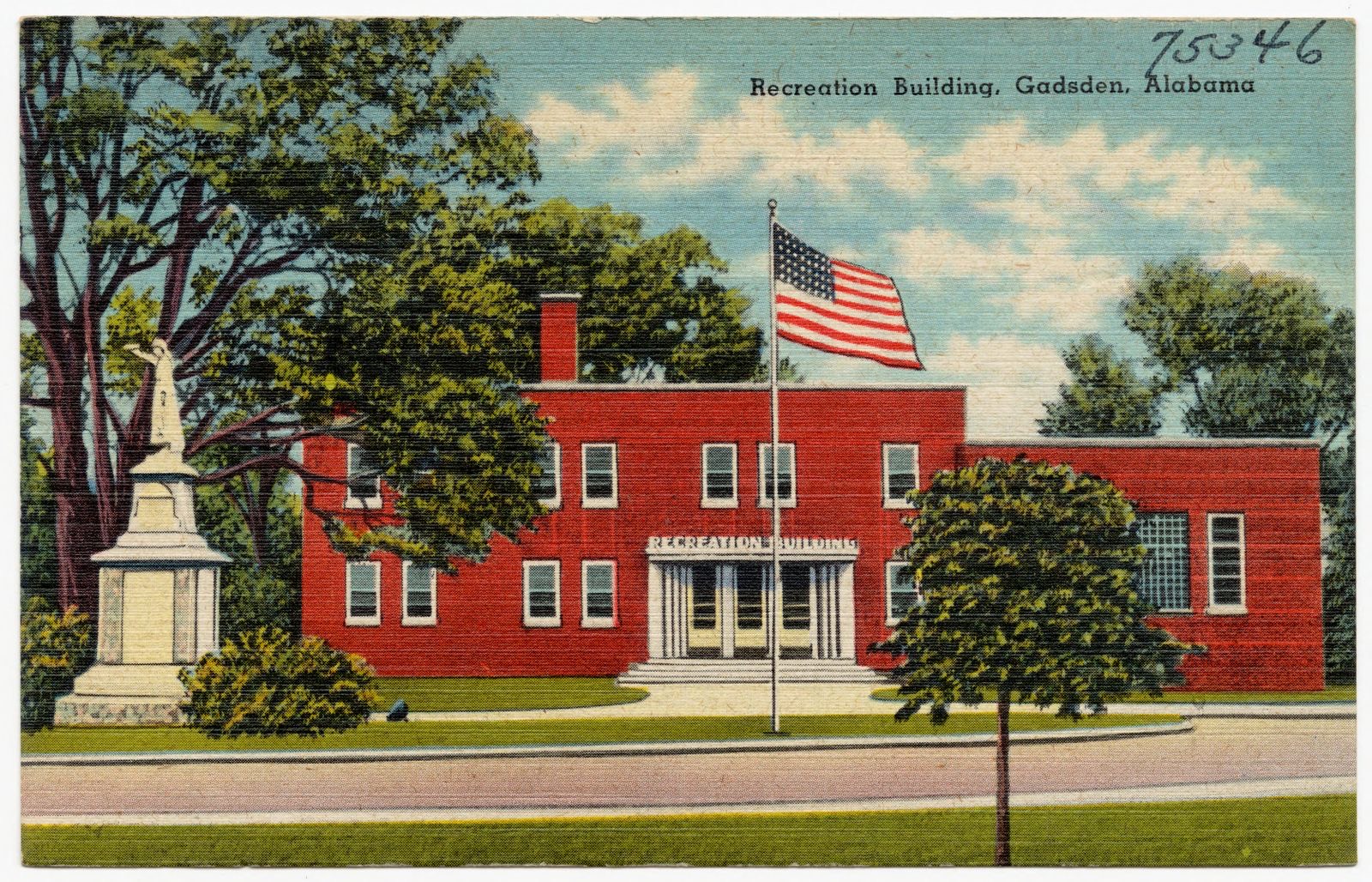 Recreation building, Gadsden, Alabama, Boston Public Library - undated