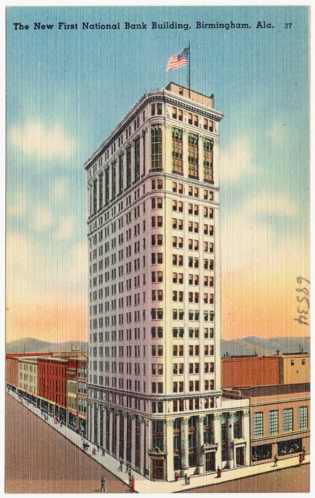 The New First National Bank building, Birmingham, Ala, Boston Public Library - undated