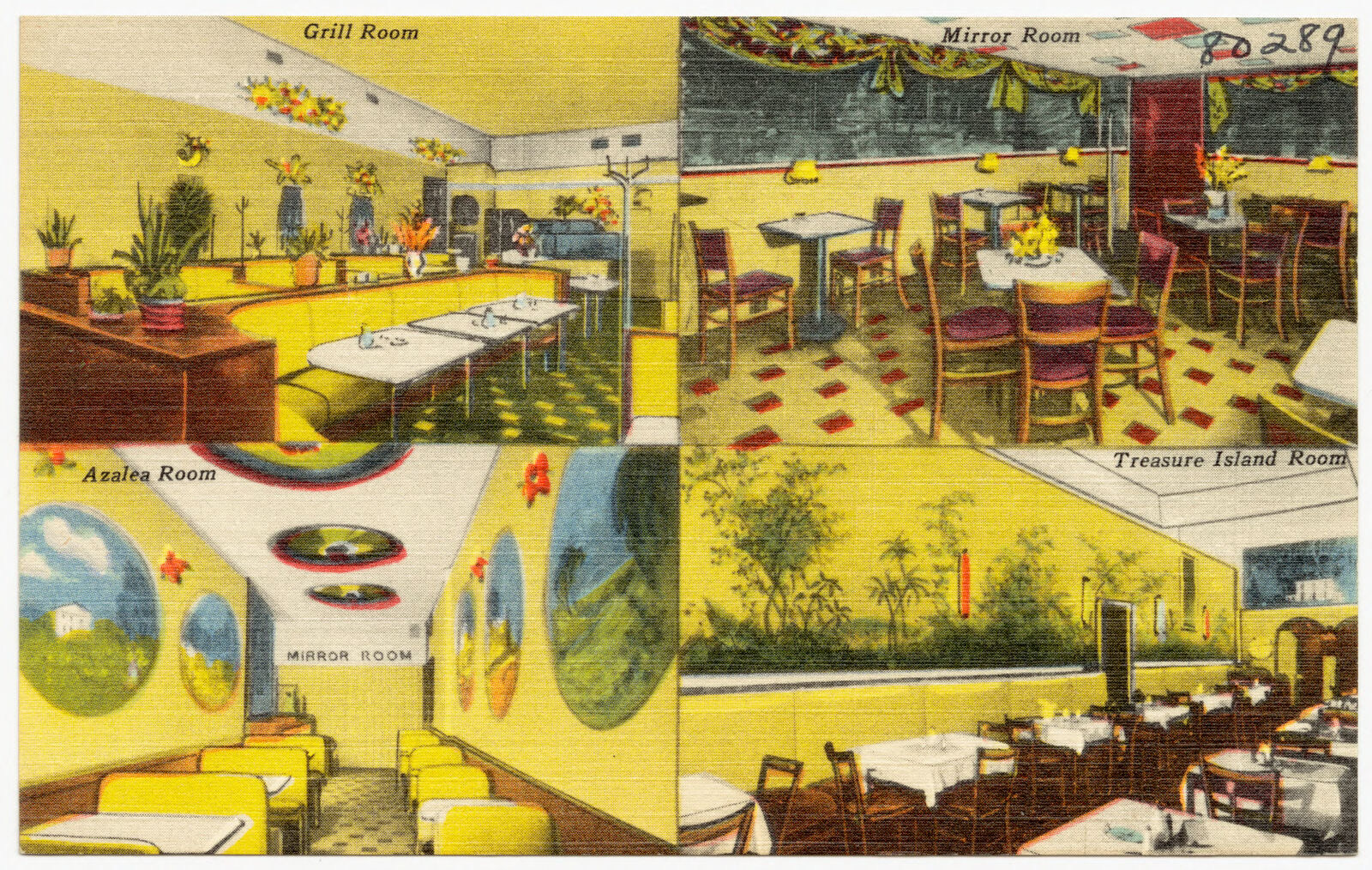 Azalea Grill, Boston Public Library - undated