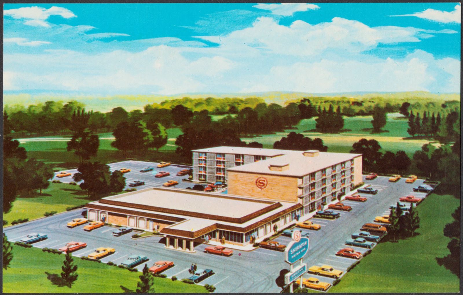 Sheraton Motor Inn, 1100 I-65 at West South Boulevard, Montgomery, Alabama 36105, Boston Public Library - undated
