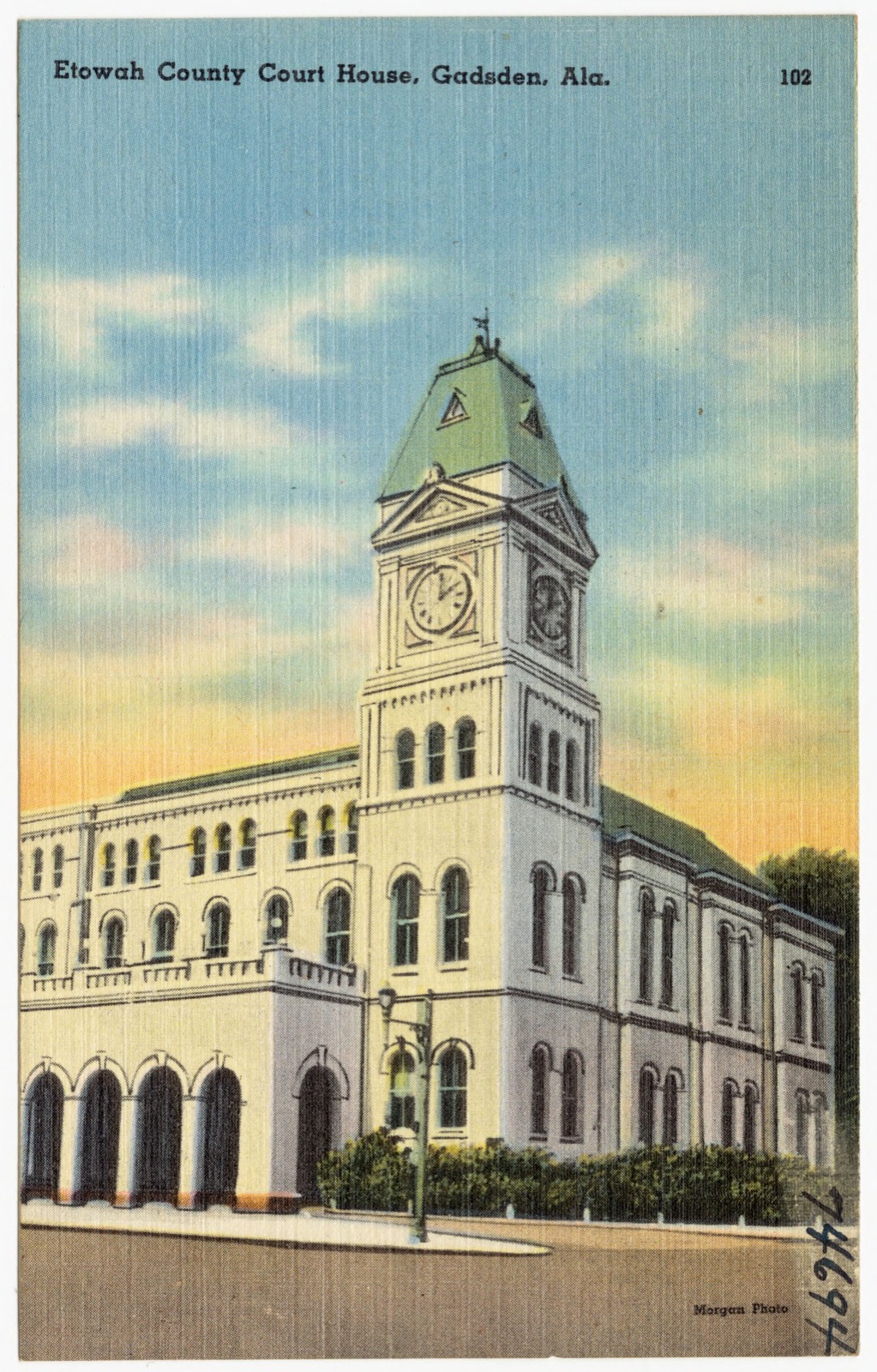 Etowah County Court House, Gadsden, Ala., Boston Public Library - undated
