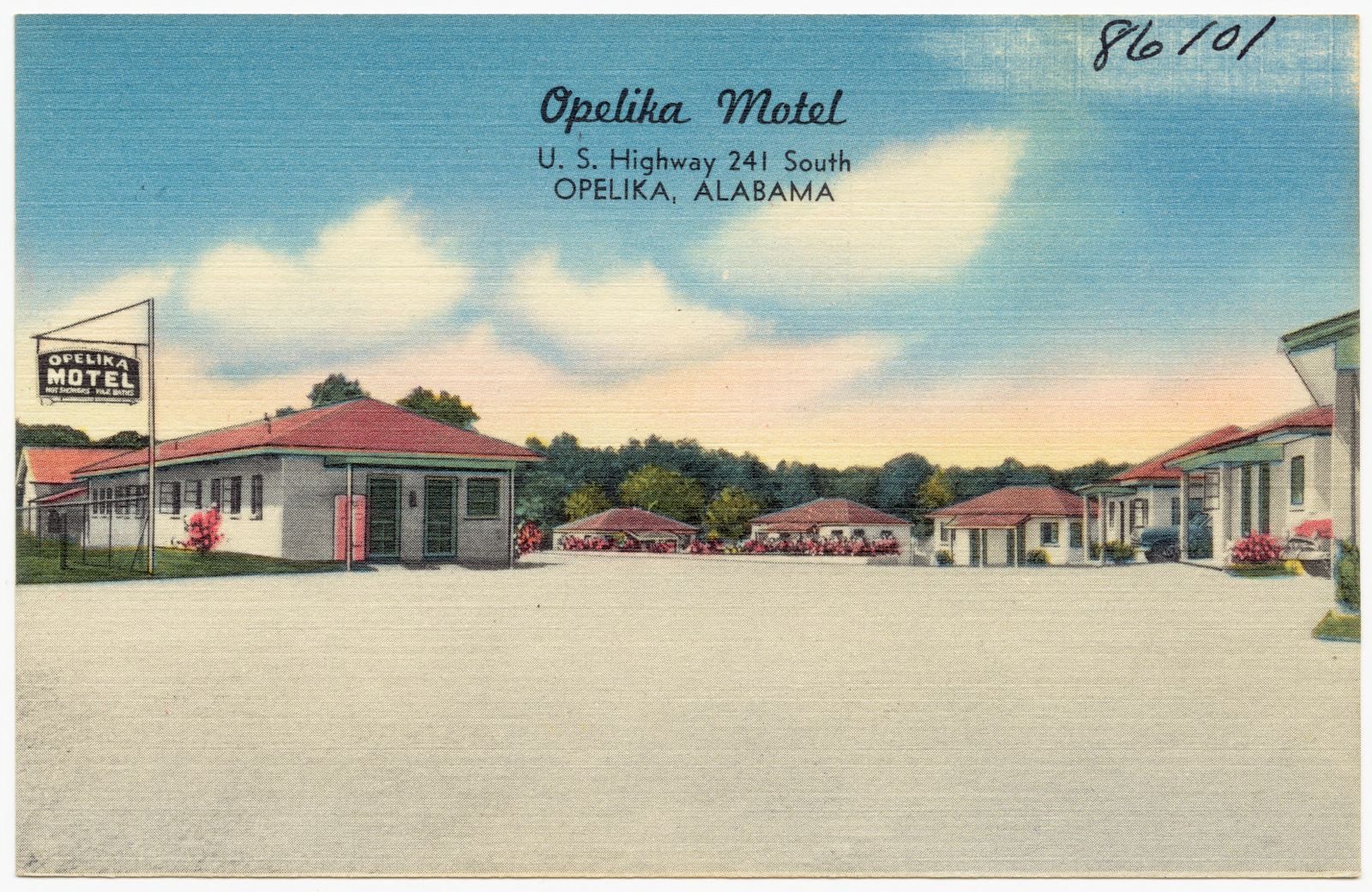 Opelika Motel, Boston Public Library - undated
