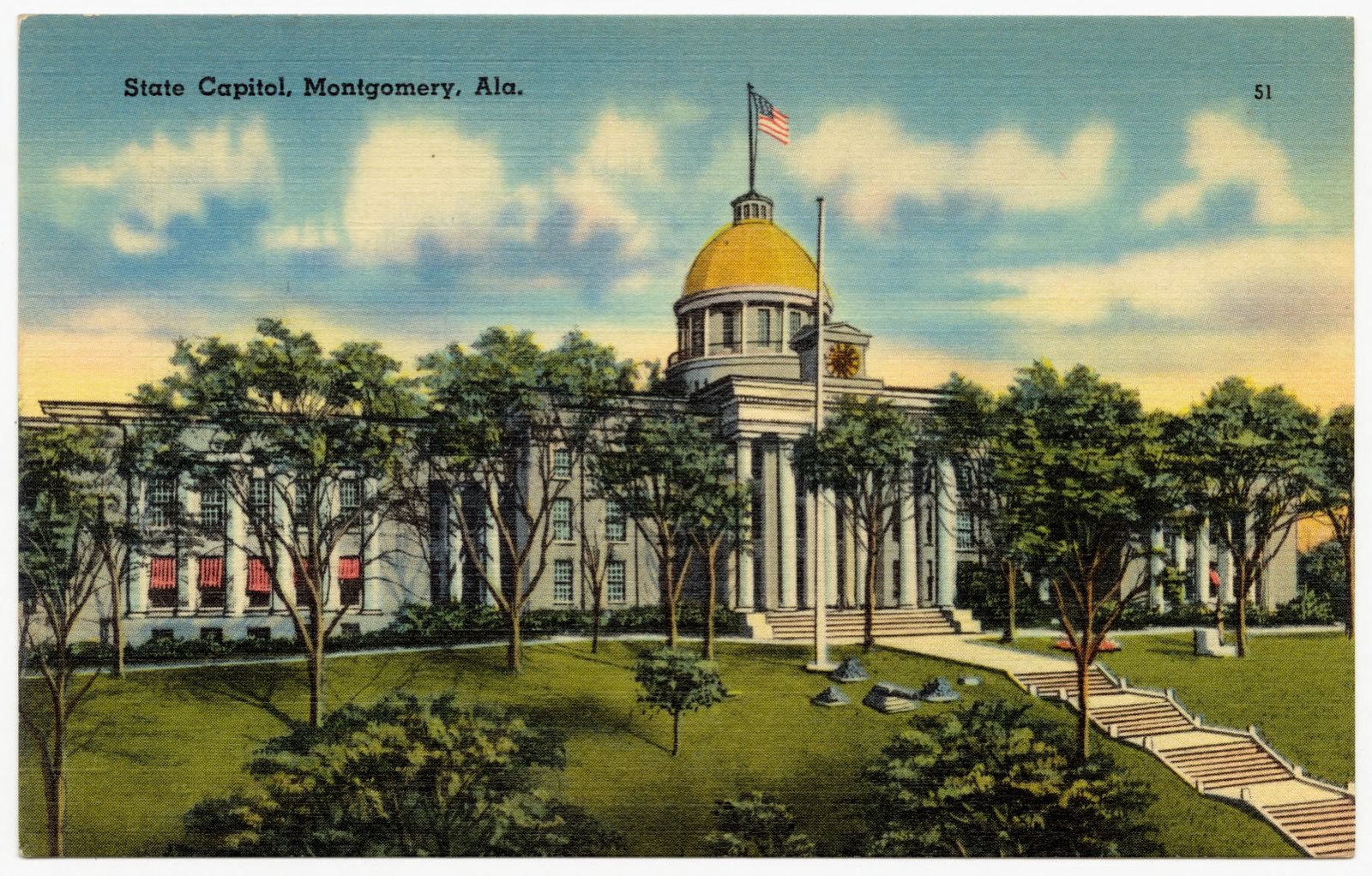 State Capitol, Montgomery, Ala., Boston Public Library - undated