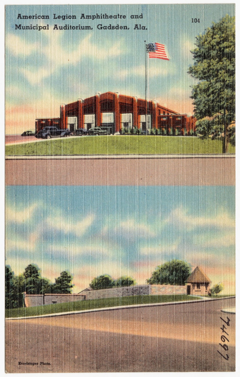 American Legion amphitheatre and municipal auditorium, Gadsden, Ala., Boston Public Library - undated
