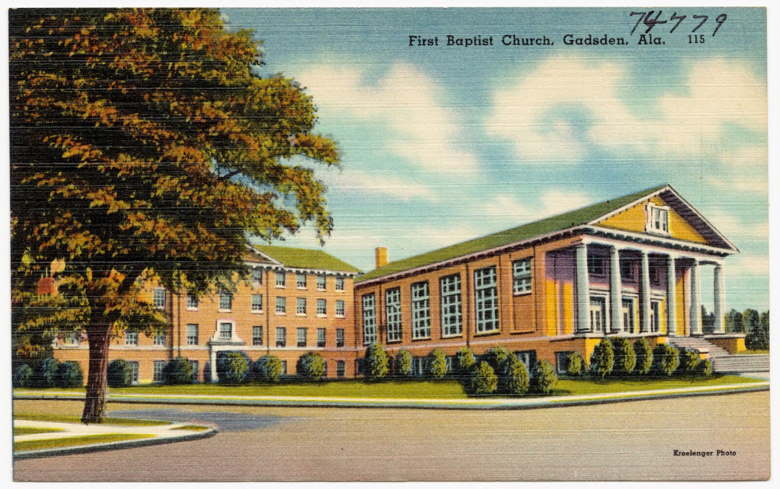 First Baptist Church, Gadsden, Ala., Boston Public Library - undated