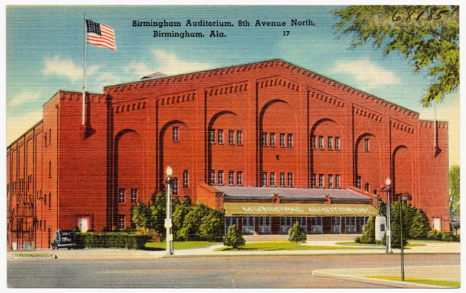 Birmingham Auditorium, 8th Avenue North, Birmingham, Ala., Boston Public Library - undated