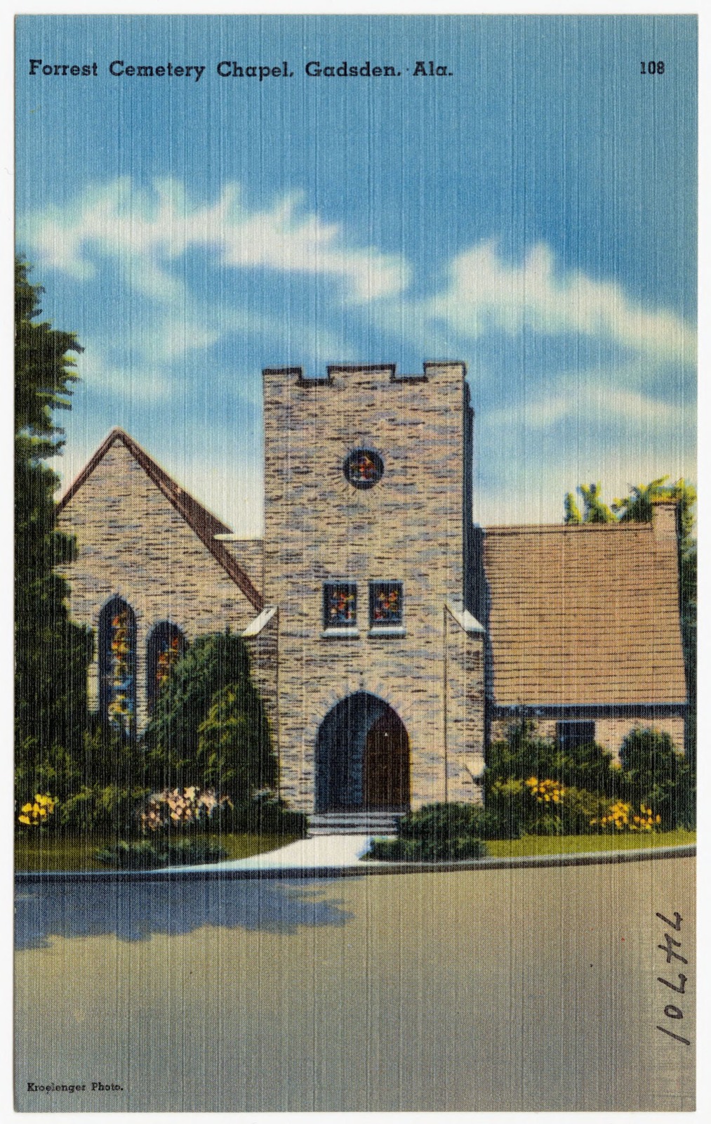 Forrest Cemetery Chapel, Gadsden, Ala., Boston Public Library - undated