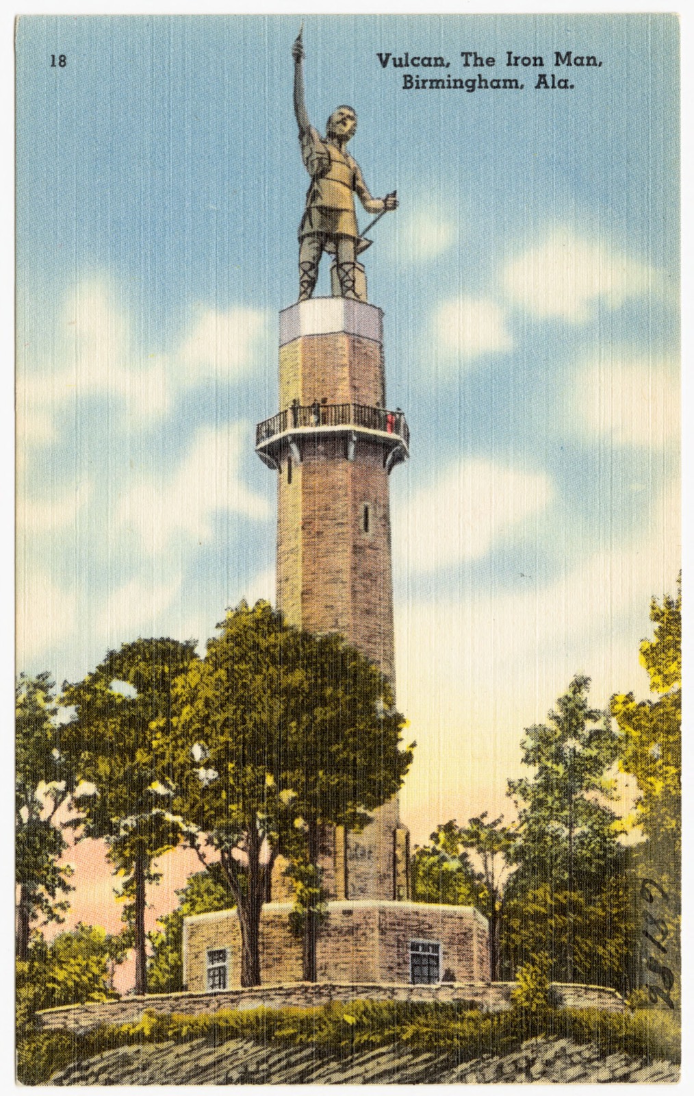 Vulcan, the Iron Man, Birmingham, Ala., Boston Public Library - undated