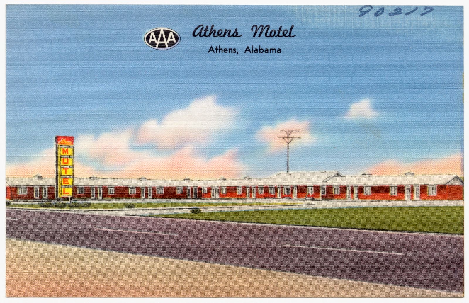 Athens Motel, Boston Public Library - undated
