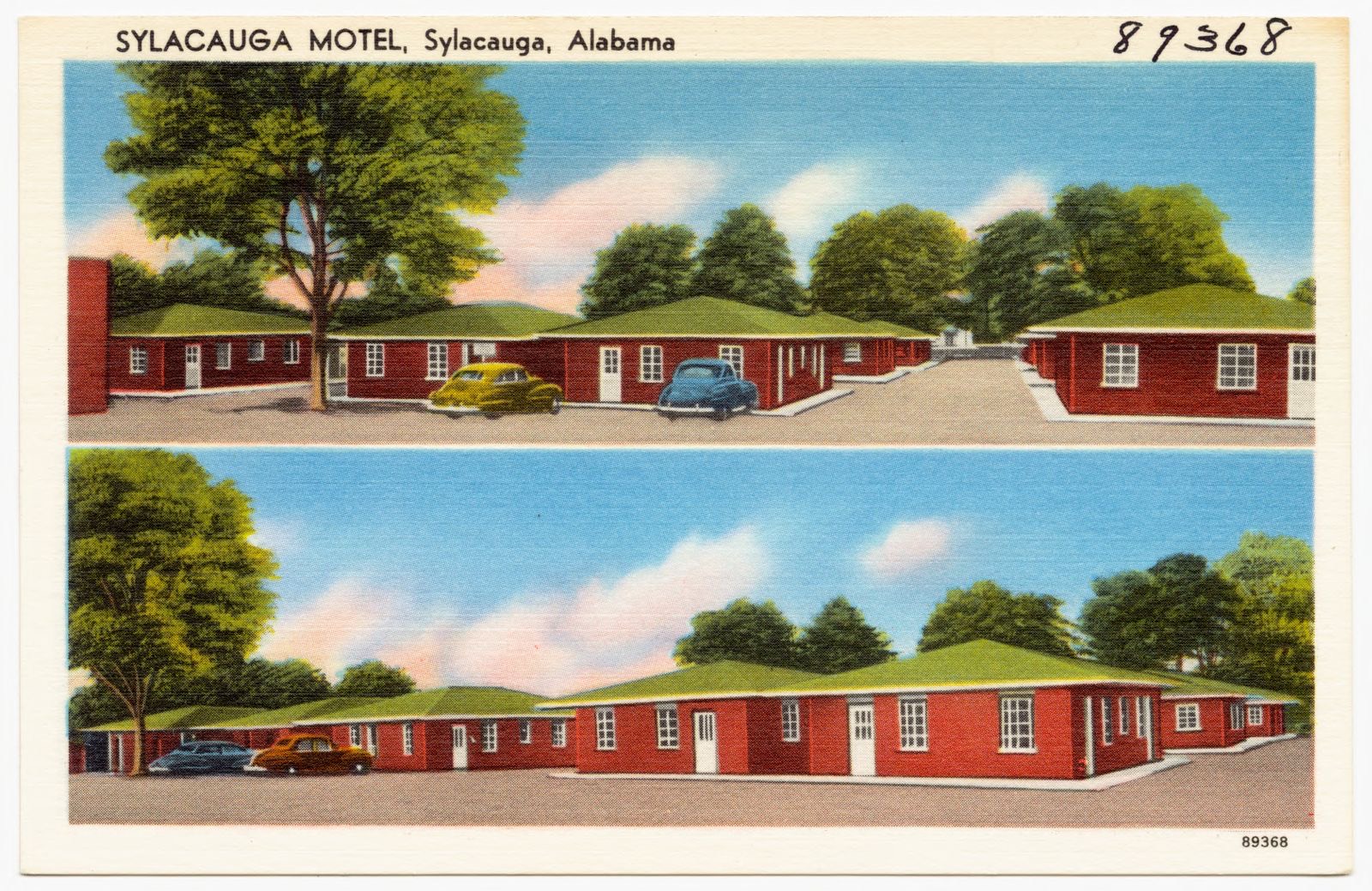 Sylacauga Motel, Sylacauga, Alabama, Boston Public Library - undated