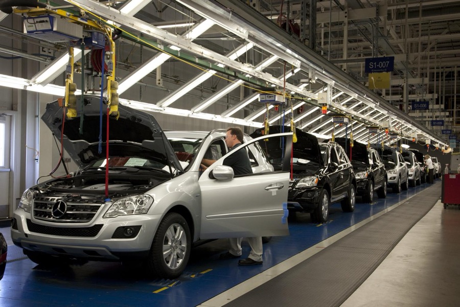 Mercedes-Benz U.S. International Plant located in Tuscaloosa County, Alabama