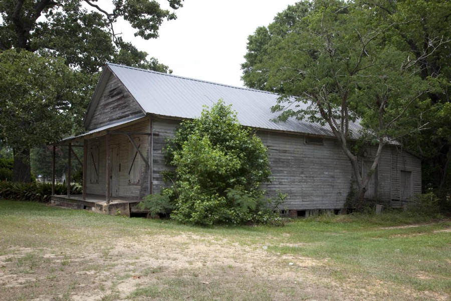 Old family store constructed in the late 1800s in Leroy, Washington County, Alabama