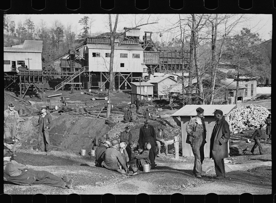 Alabama coal miner, Bankhead Mines, Walker County, Alabama