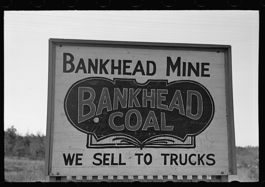 Sign, Walker County, Alabama