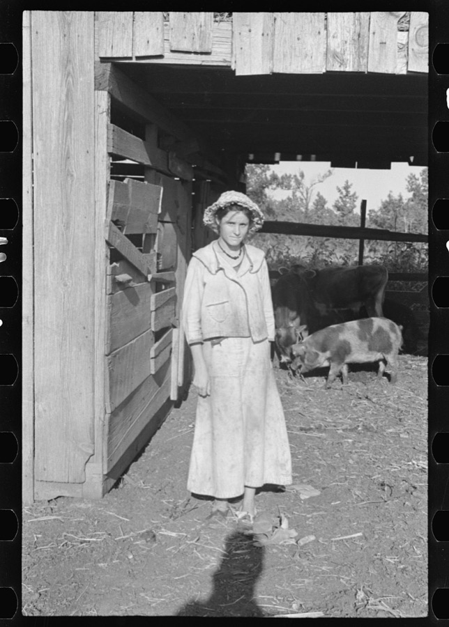 Dora Mae Tengle, Hale County, Alabama
