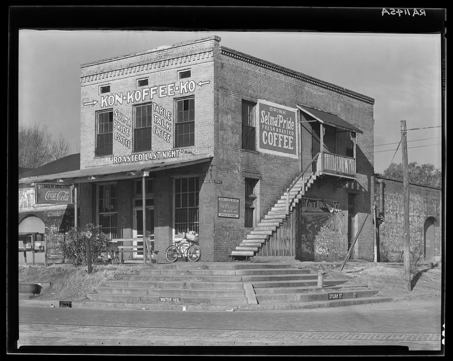 Coffee house in Selma, Alabama