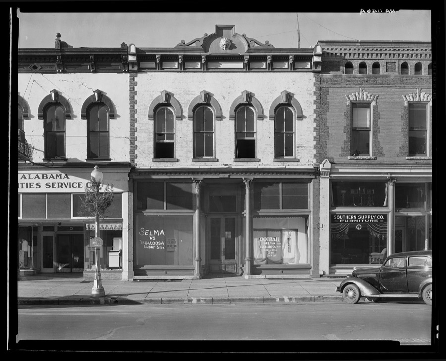 Main street architecture. Selma, Alabama
