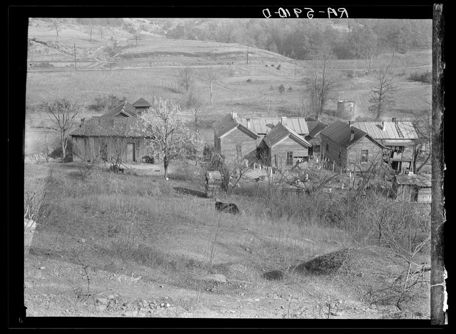 Rural slum area near Birmingham, Alabama