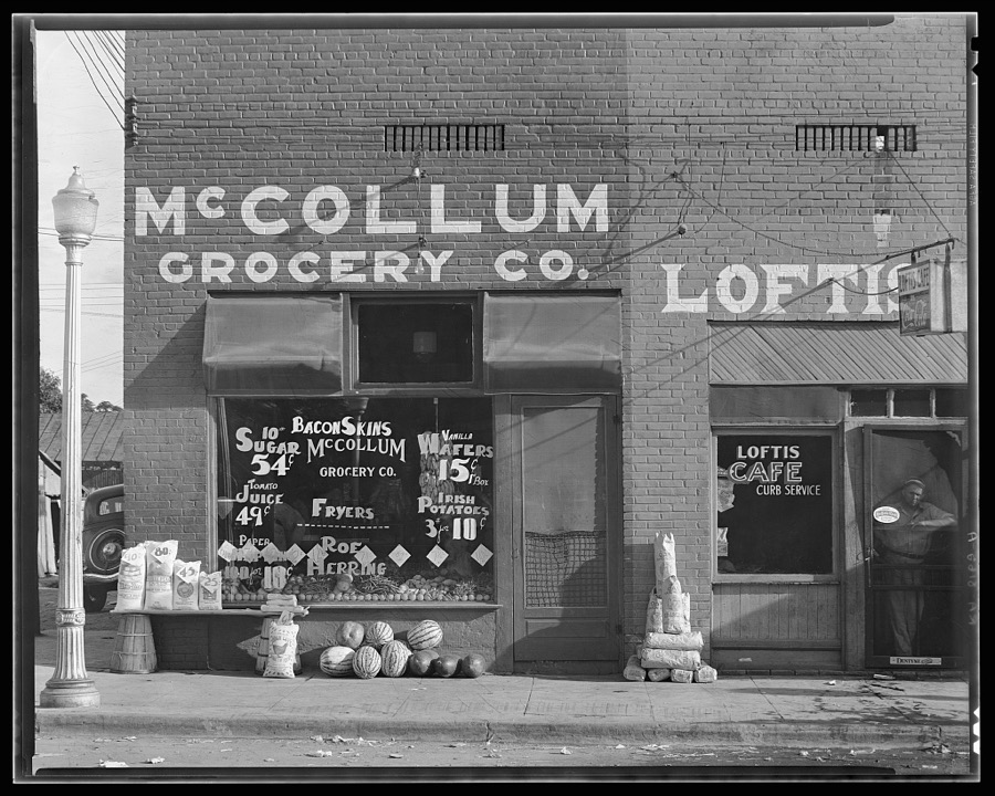 Grocery store. Greensboro, Alabama