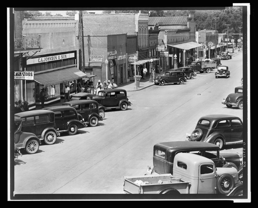 County seat of Hale County, Alabama