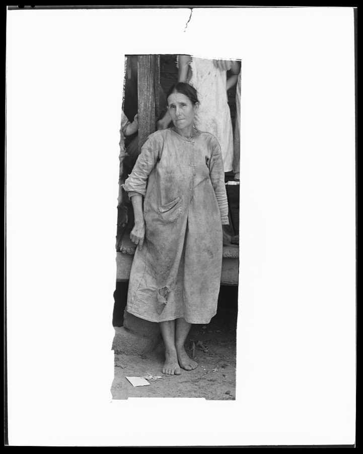 Mrs. Frank Tengle, wife of a cotton sharecropper. Hale County, Alabama