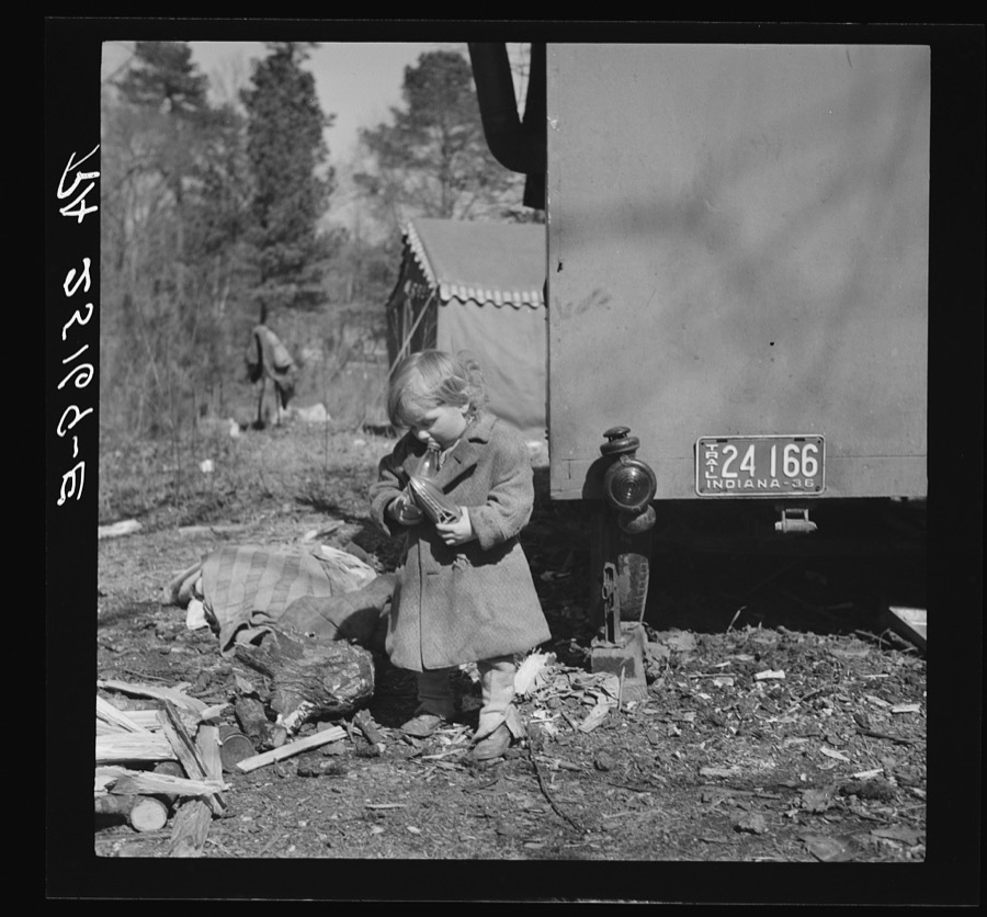 Child of migrant family near Birmingham, Alabama