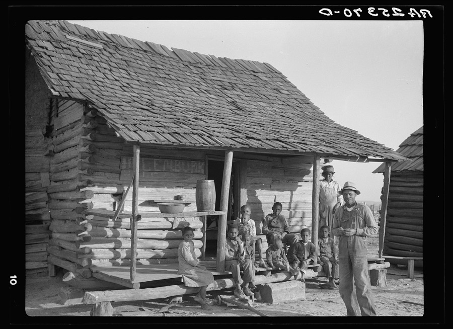 Gees Bend family. Gees Bend, Alabama