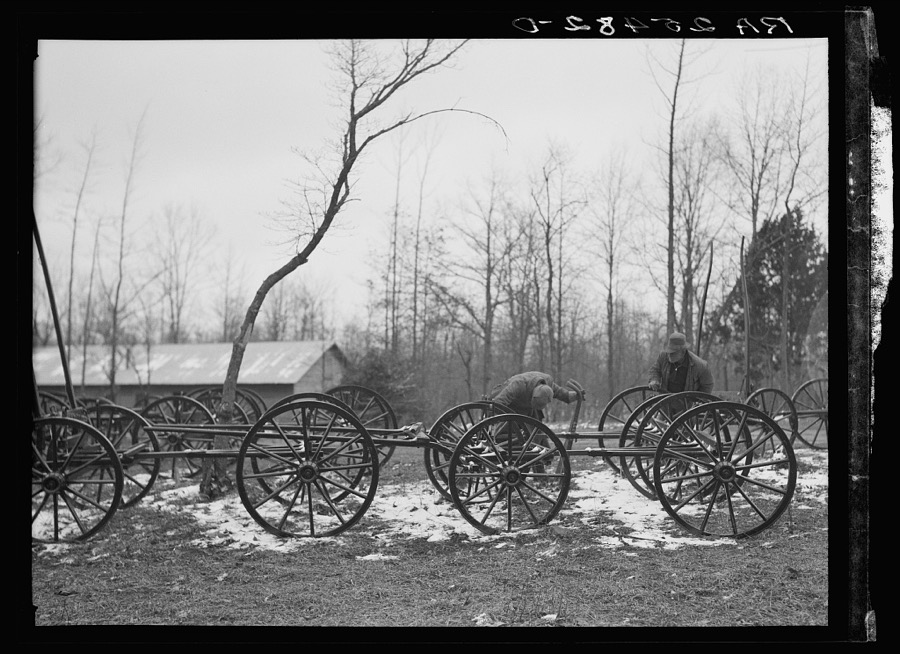 Farmers at Skyline Farms, Jackson County, Alabama