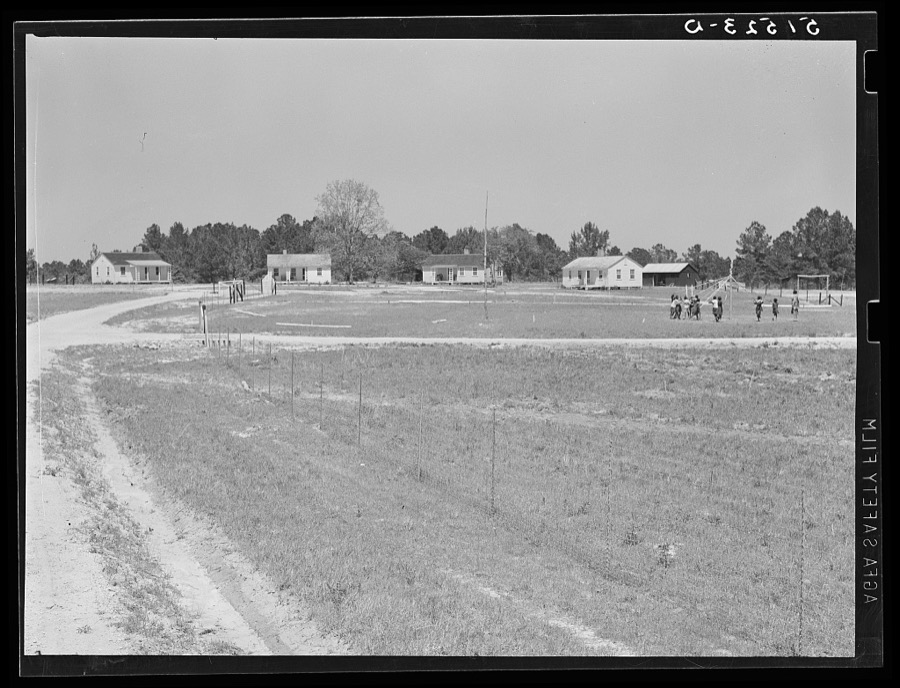 School, shop, church and community building. Gee's Bend, Alabama