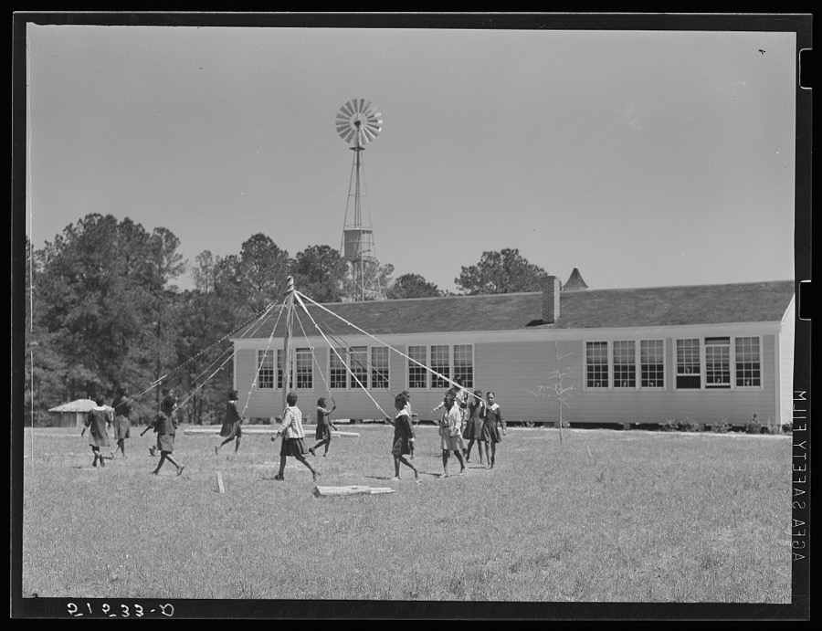 Supervised games. Gee's Bend, Alabama