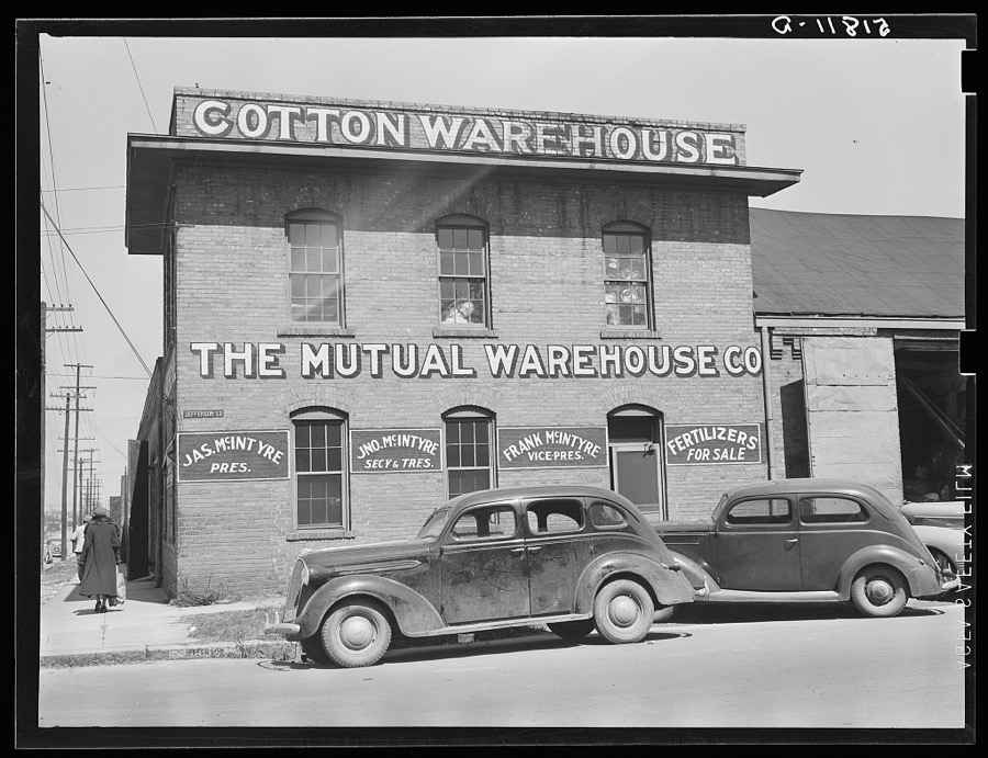 Cotton warehouse. Montgomery, Alabama