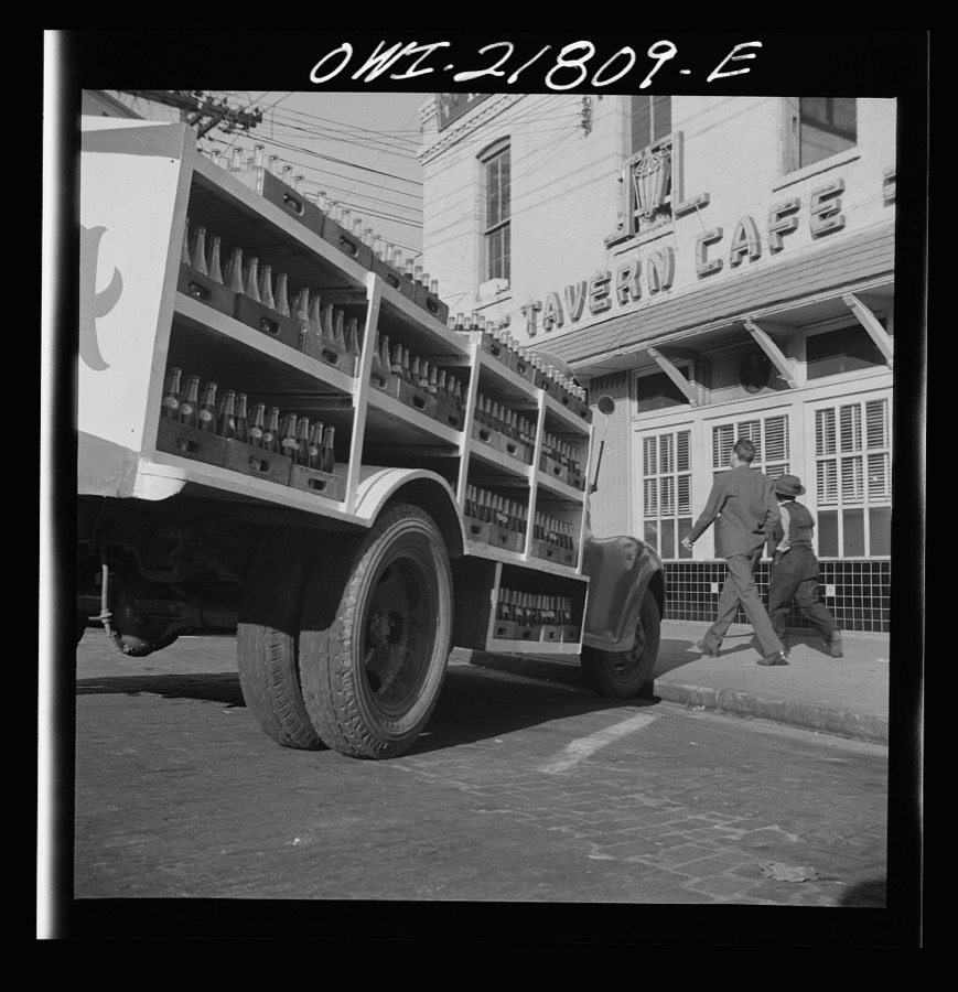 Montgomery, Alabama. Soft drink truck
