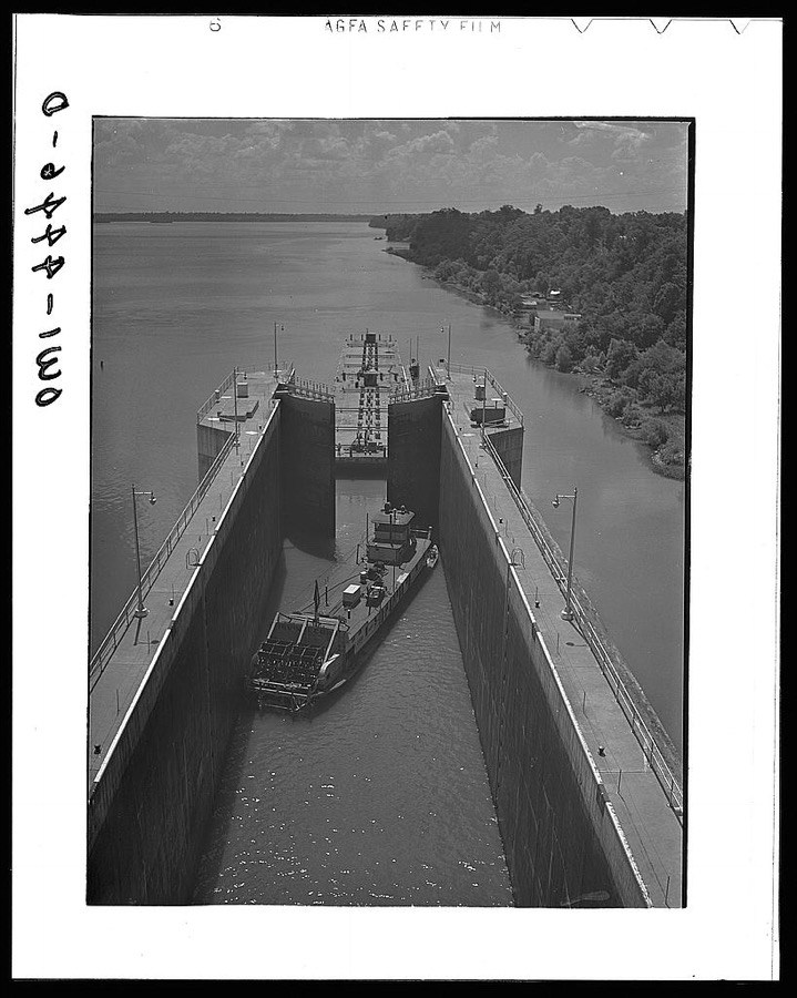 Wheeler Dam, Alabama (Tennessee Valley Authority (TVA)). Lock