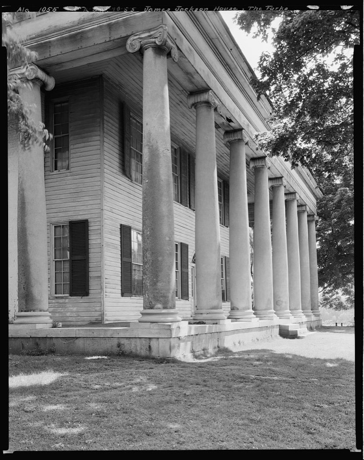 James Jackson House, Florence vic., Lauderdale County, Alabama