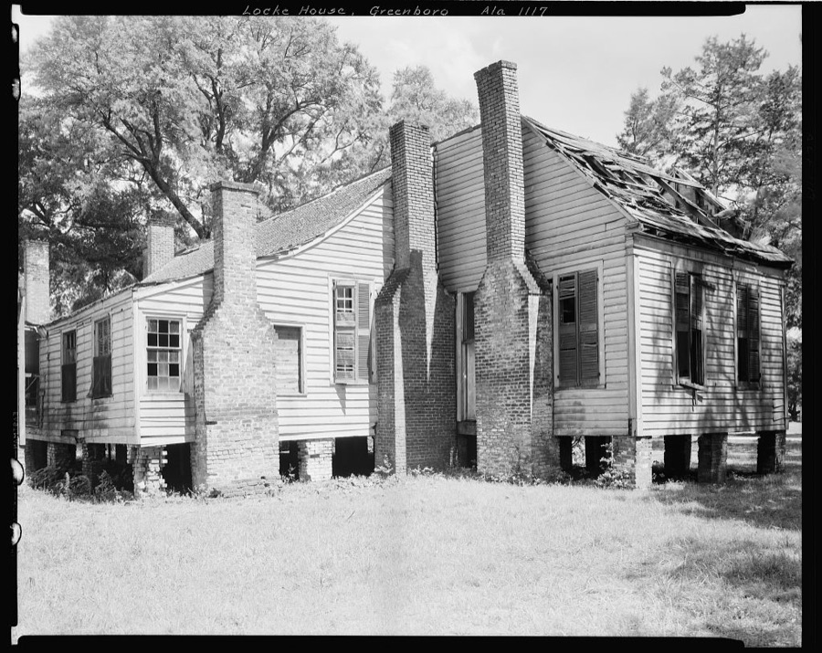 Gayle-Locke House, University Ave., University Ave., Greensboro, Hale County, Alabama