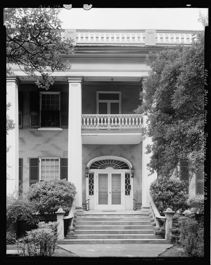 Alfred Battle House, University Ave., Tuscaloosa, Tuscaloosa County, Alabama