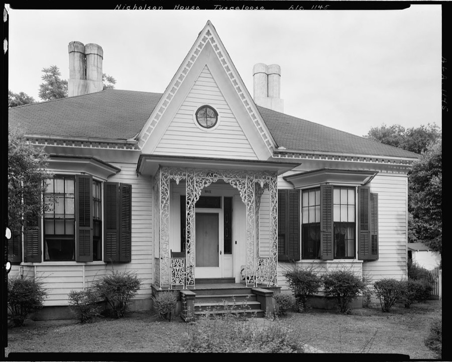 Nicholson House, 1011 Greensboro Ave., Tuscaloosa, Tuscaloosa County, Alabama