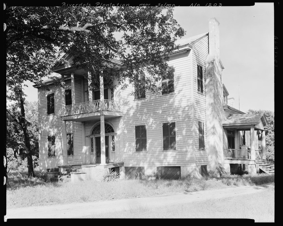Riverdale Plantation, Selma vic., Dallas County, Alabama