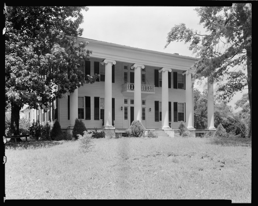 Thornhill & school bldg., Watsonia, Greene County, Alabama