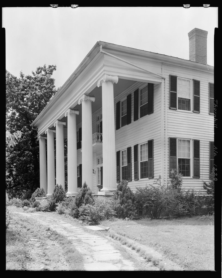 Thornhill & school bldg., Watsonia, Greene County, Alabama