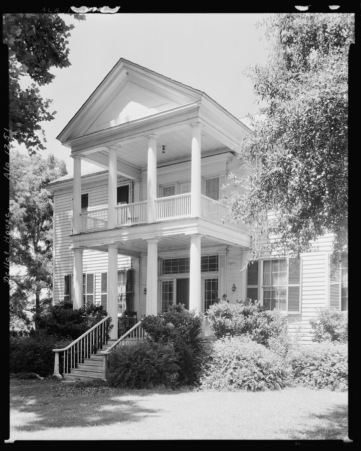 James Dellet House, Claiborne, Monroe County, Alabama