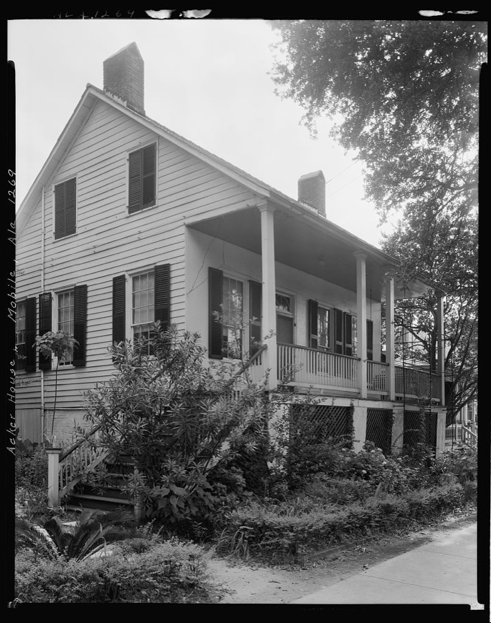 Acker House, 63 Springhill Ave., Mobile, Mobile County, Alabama