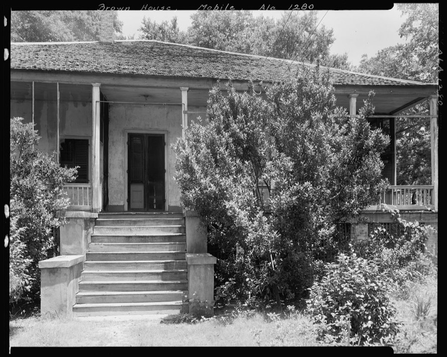 Broun House, off Old Shell Rd., Spring Hill, Mobile County, Alabama