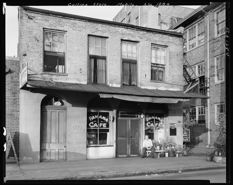 Collins House, Royal St. near St. Louis St., Mobile, Mobile County, Alabama